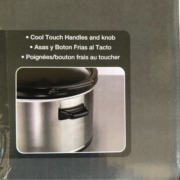 Brentwood Stainless Steel 3 Quart Round Slow Cooker nwt - Picture 5 of 10